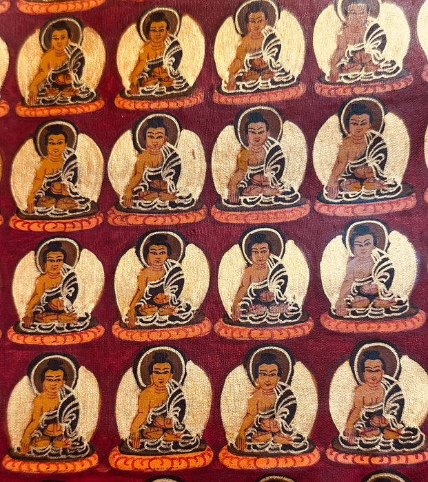 Thanka di 365 buddha shakyamuni