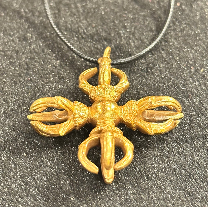Collana con doppio vajra