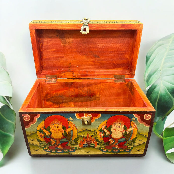 Baule Tibetano con ganesh