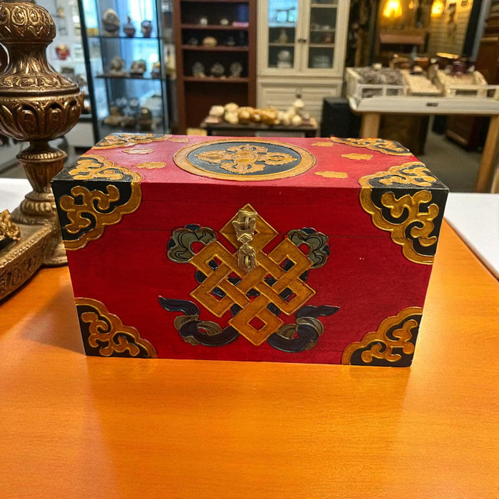 Scatola con nota infinto