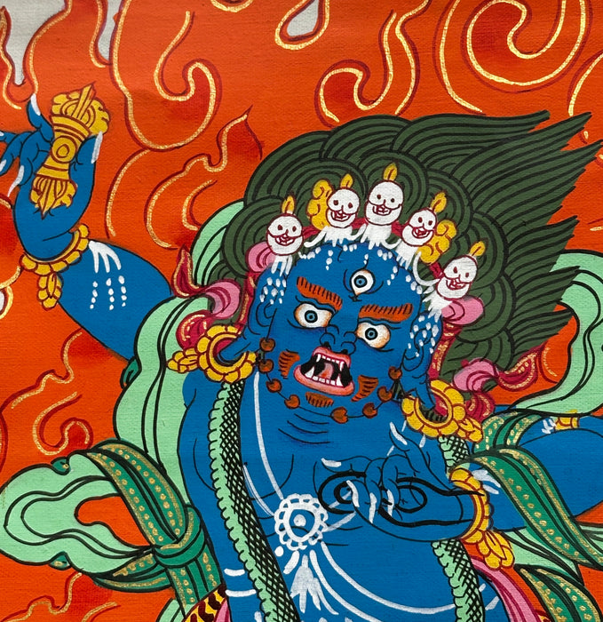 Thanka a vajrapani
