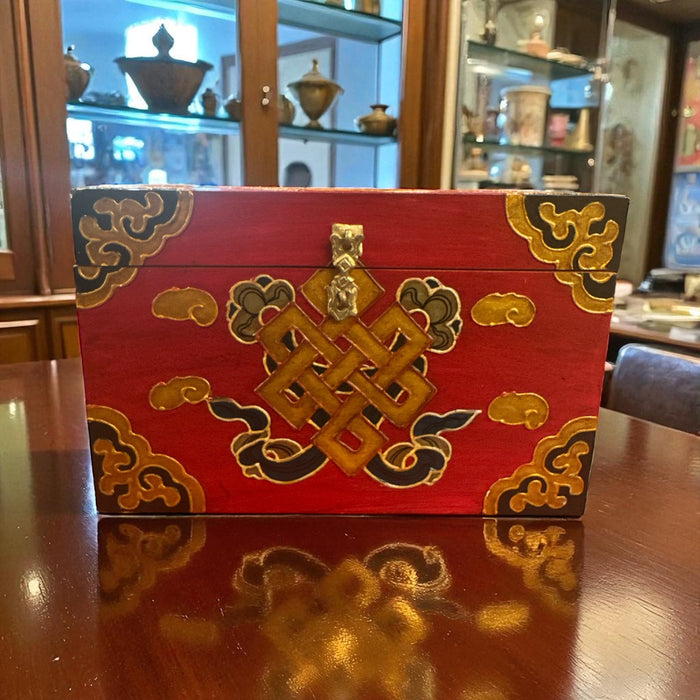 Baule a nota infinto e doppio vajra