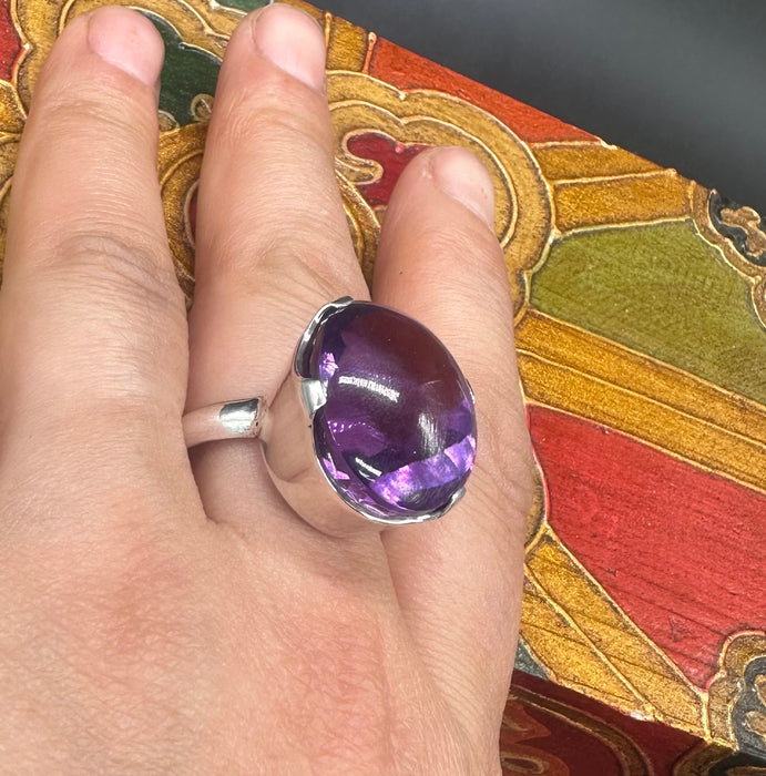Anello ametista