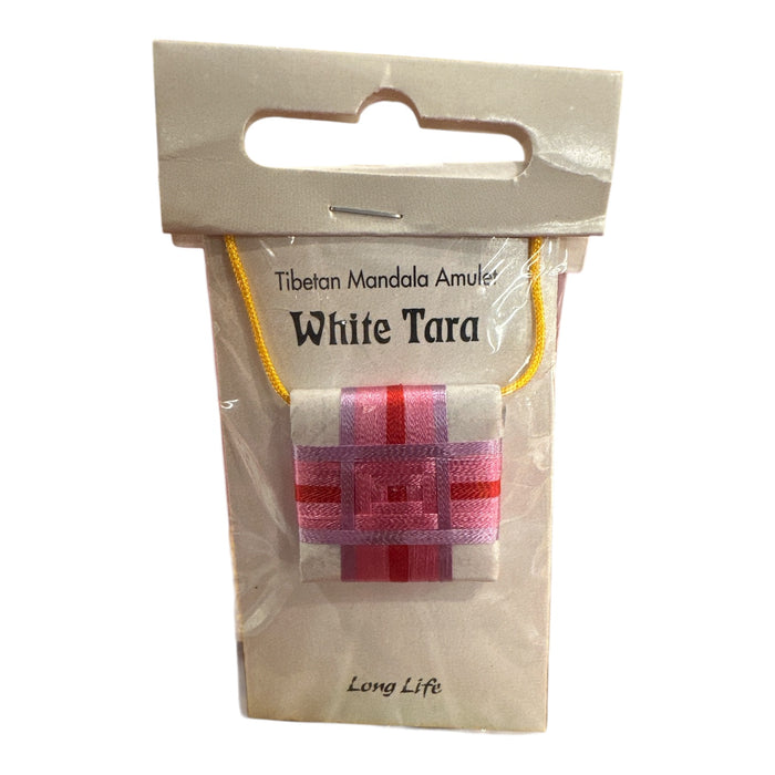 Talismana di Tara bianca mandala ( mandala della lunga vita )