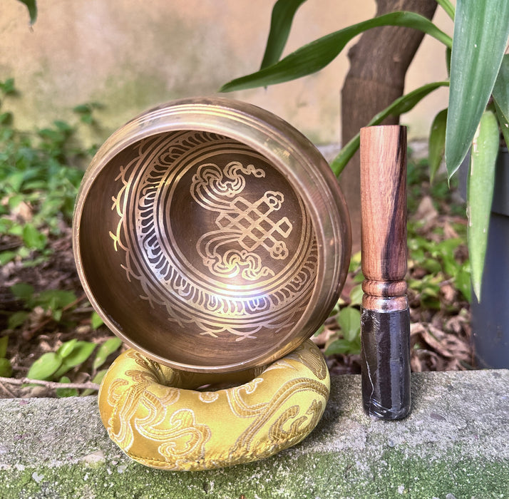 Campana tibetana nota Fa#5 697hz