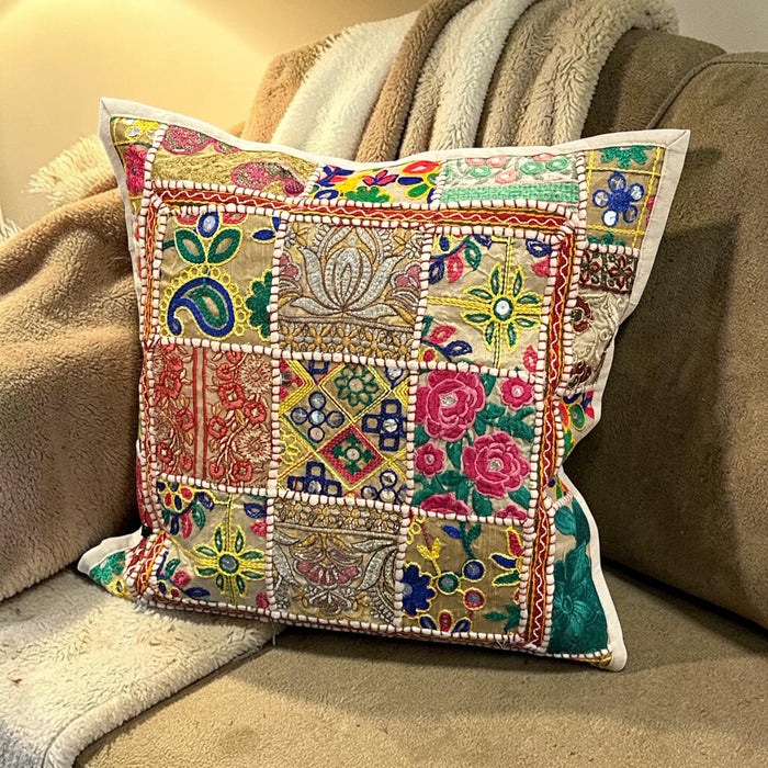 Patchwork cushion