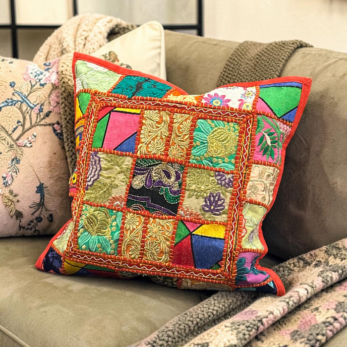 Patchwork cushion