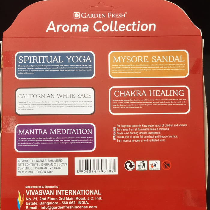 aroma collection(garden incensi)