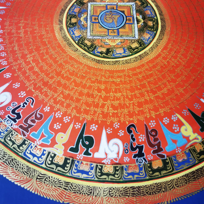 Mandala di om mani padme hum 55 cm