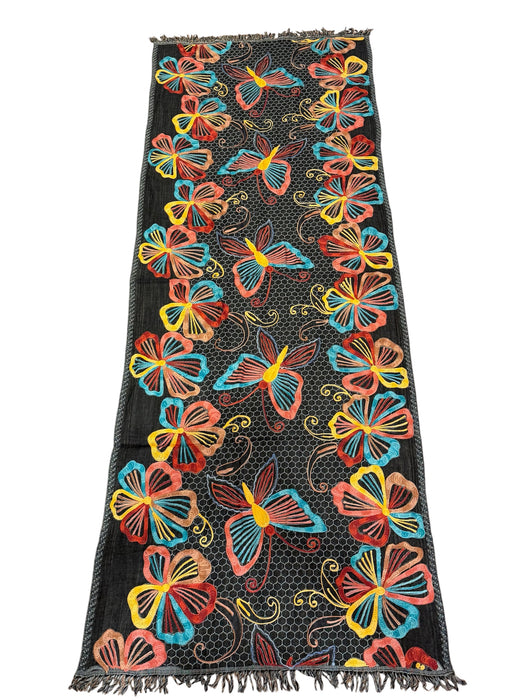 Pashmina scialle or sciarpa ricami a mano