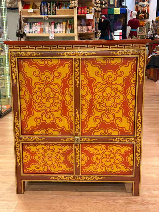 Mobile tibetano rosso