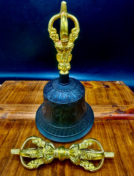 Set rituale tibetano di Campana e Vajra