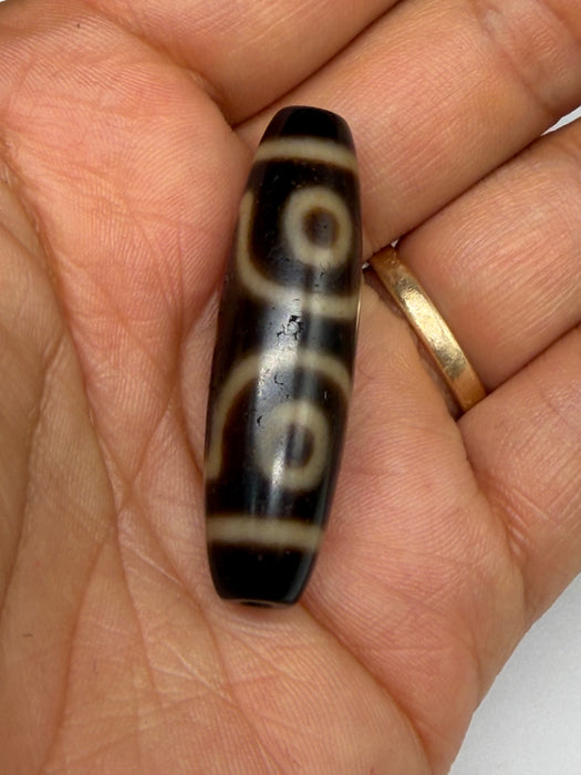 Dzi tibetano a 3 occhi