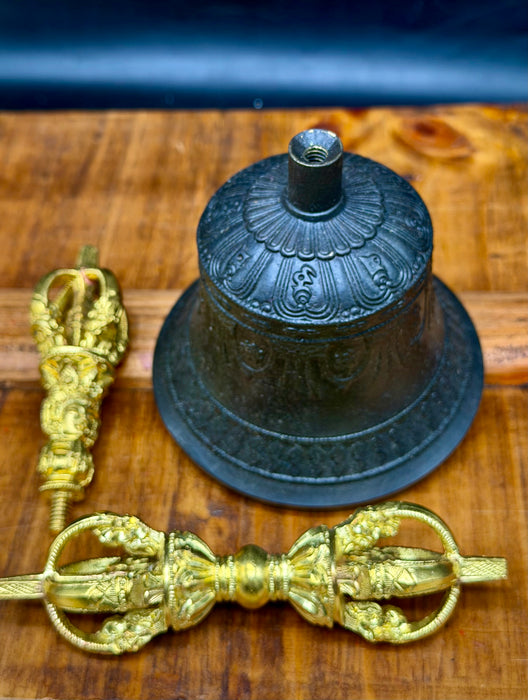 Set rituale tibetano di Campana e Vajra