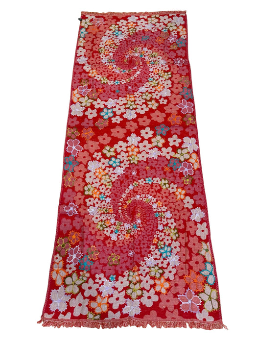 Pashmina scialle or sciarpa ricami a mano