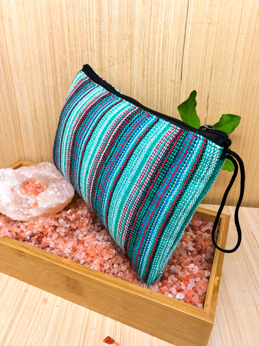 Pochette portatrucchi in cotone 25 × 15 cm