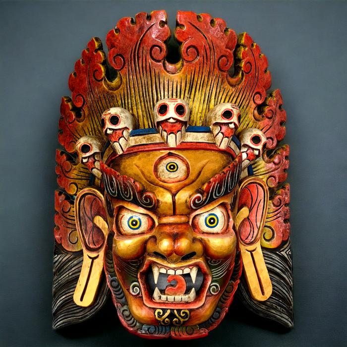 Maschera di Mahakala