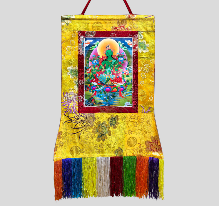 Thanka di Tara Verde