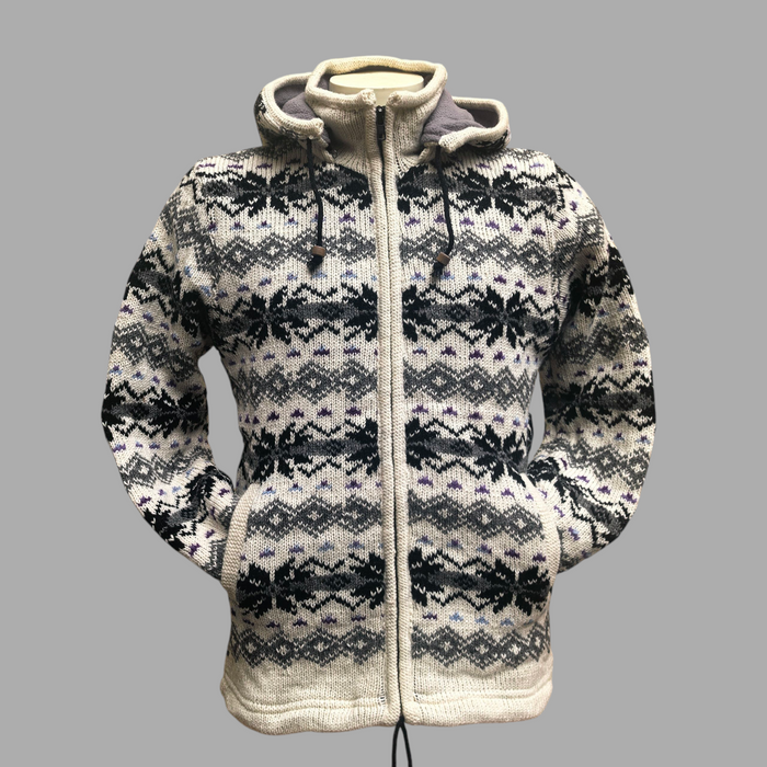 Felpa Con Cappuccio E Zip Intera Uomo