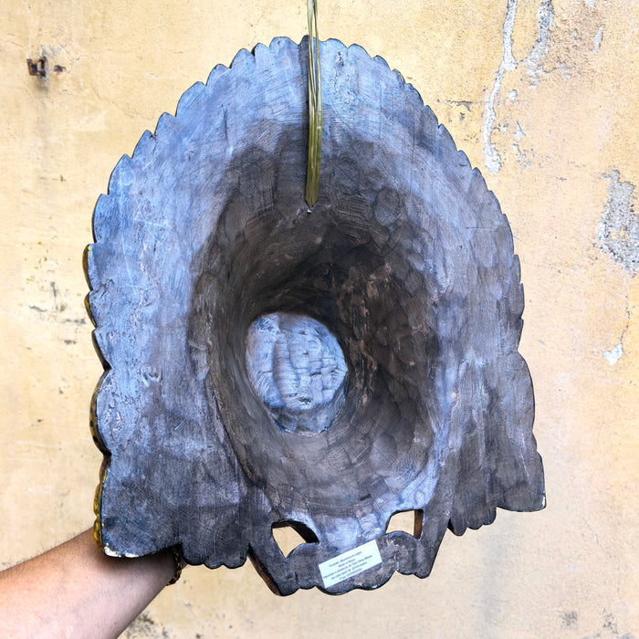 Maschera di Garuda in legno