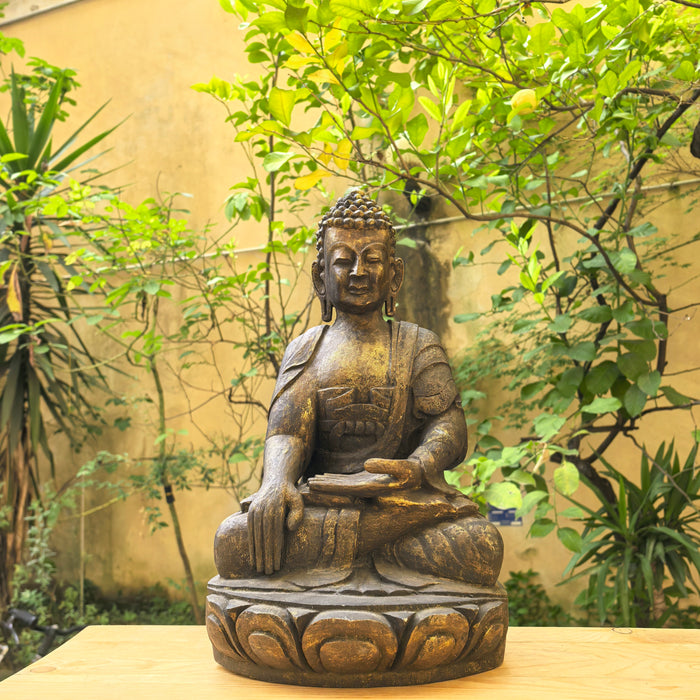 Buddha Shakyamuni in Legno