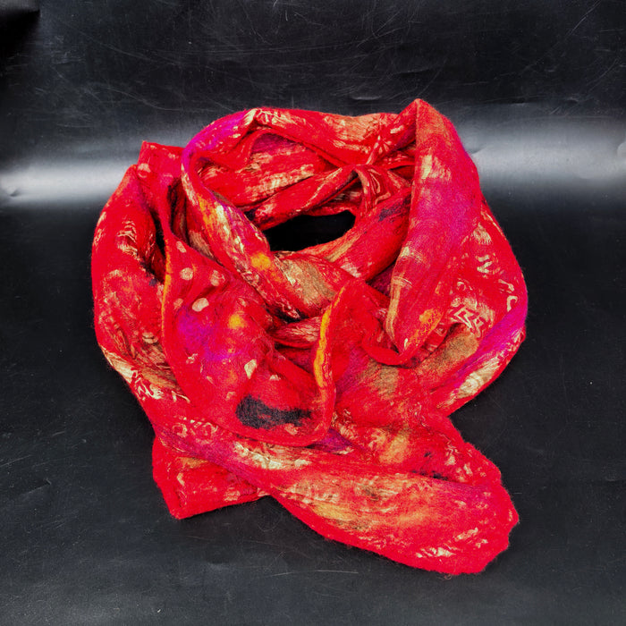 Sciarpa di Seta e Lana