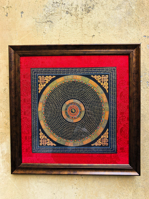 Mandala Om Mani Padme Hum della compassione