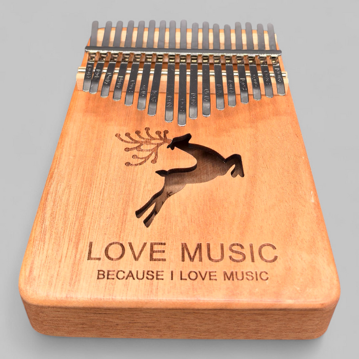 Pianoforte per pollice Kalimba 17 toni