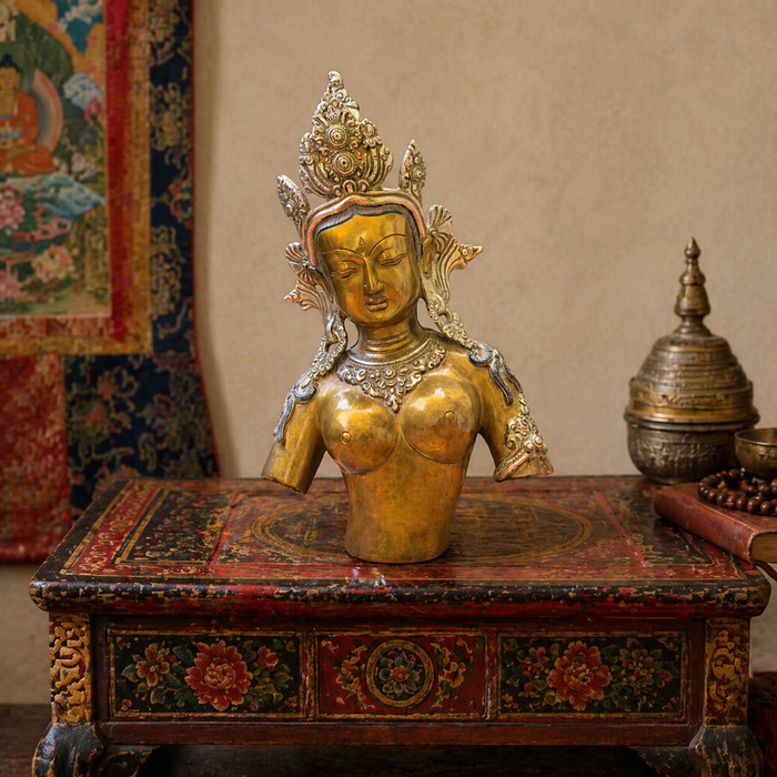 Statua di Tara Buddista