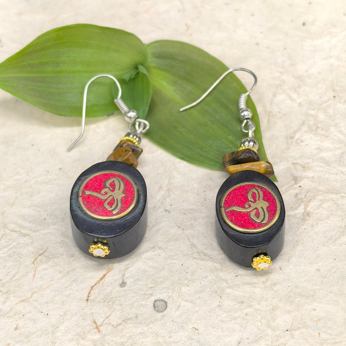 Tibetan Third Eye Earrings