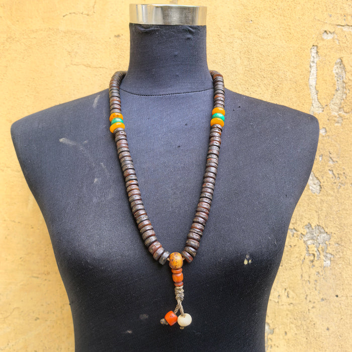 Mala in Osso di Yak antica