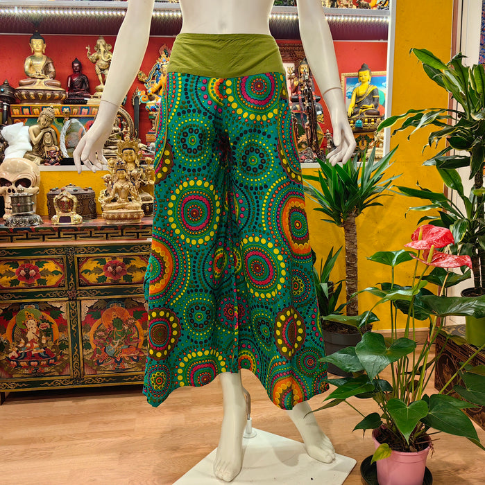 Pantalone palazzo in floreale