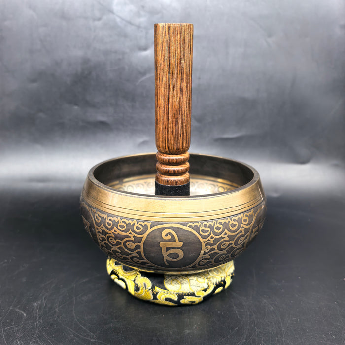Campana Tibetana con mandra