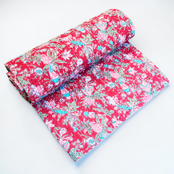 Embroidered Single Bedspread