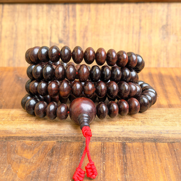 Mala legno in Sandalo Rosso