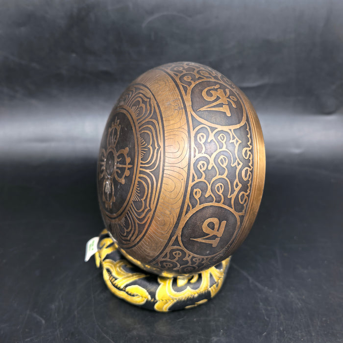 Campana Tibetana con mandra