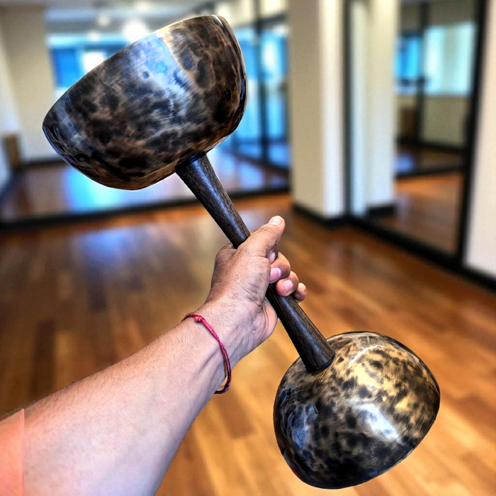 Harmonic Double Tibetan Singing Bowls