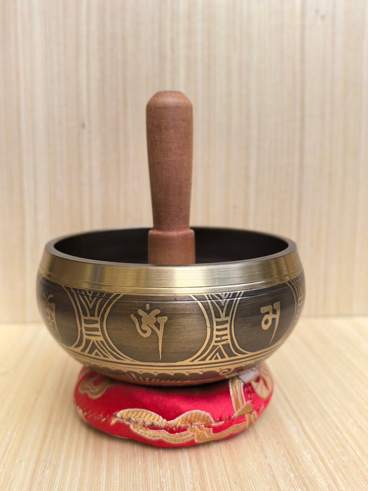 Campana Tibetana con Mantra