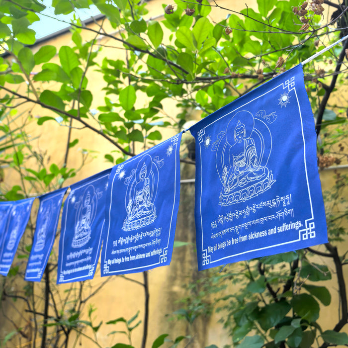 Bandiere di preghiere Buddha della medicina