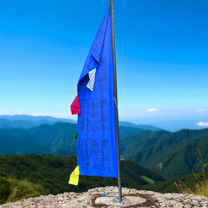 Bandiere di preghiere shambala