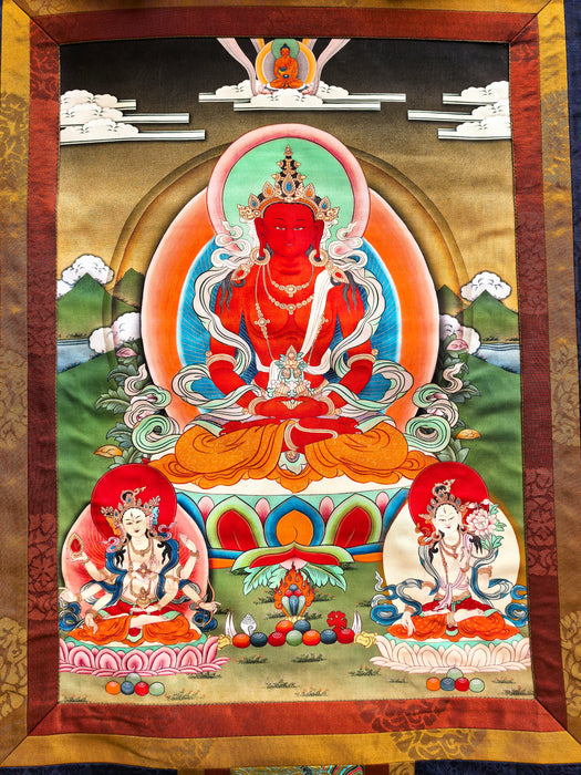 Thangka Buddha Amitayus