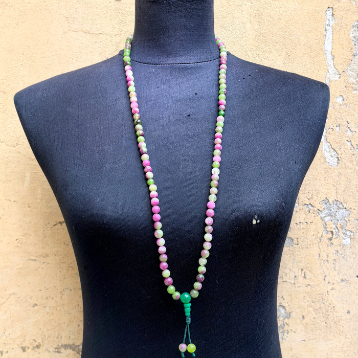 Mala in Rubino Zoisite