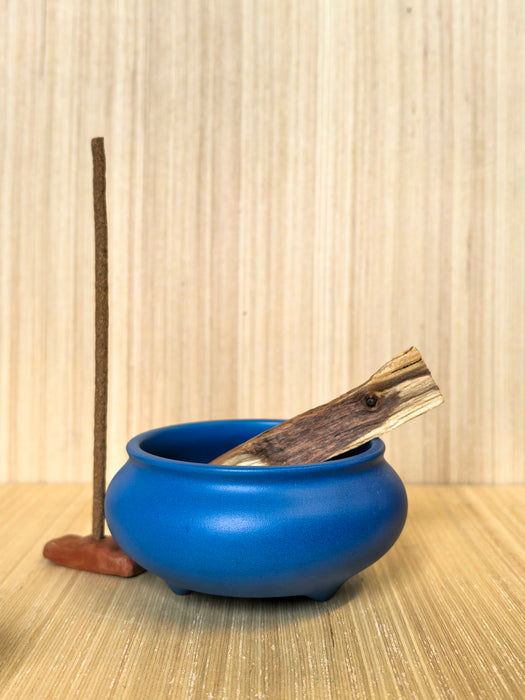 Bruciatore in incenso, Salvia bianca e palo Santo