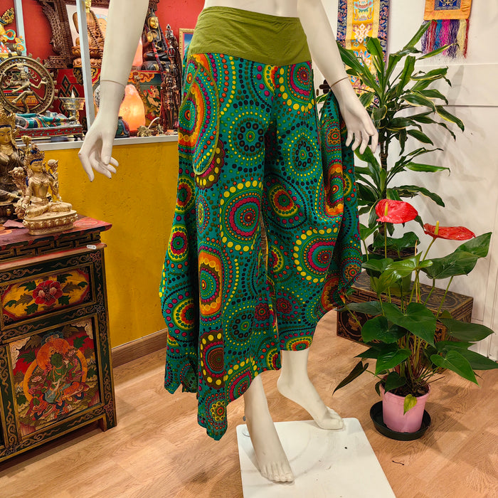Pantalone palazzo in floreale