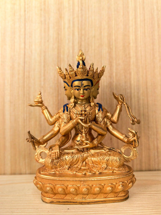 Statua Namgyalma in bronzol