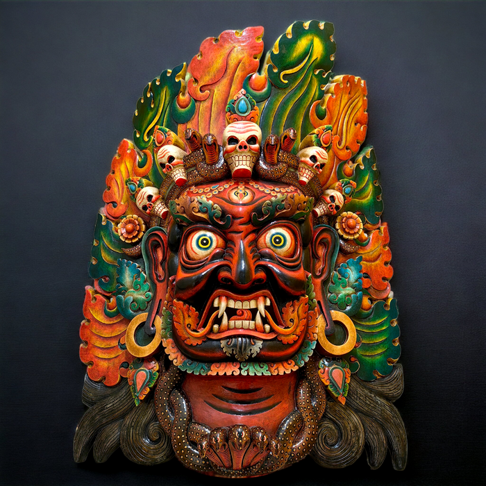 Maschera di Mahakala