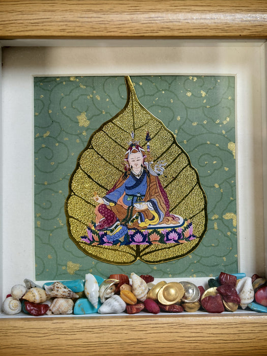 Padmasambhava in cornice da appoggio