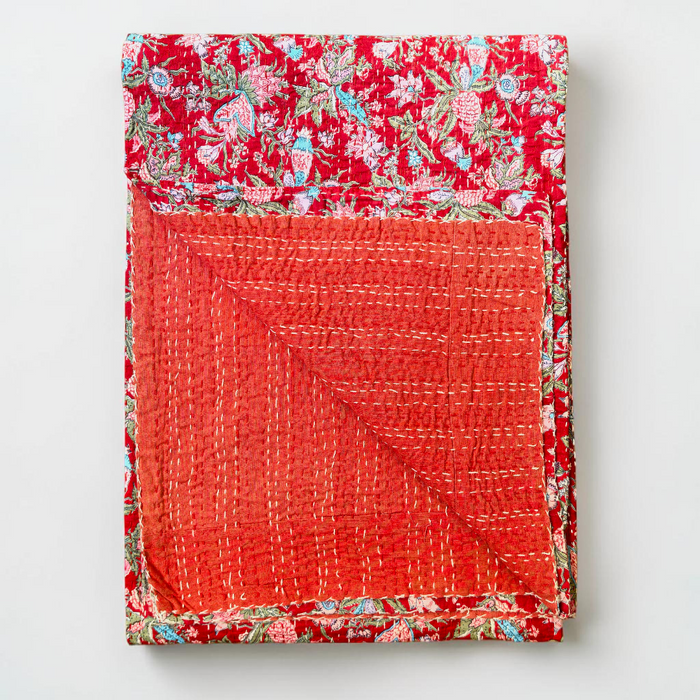 Embroidered Single Bedspread