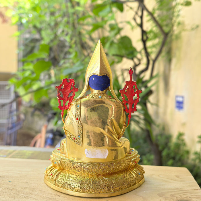 Lama Tsongkapa dorato