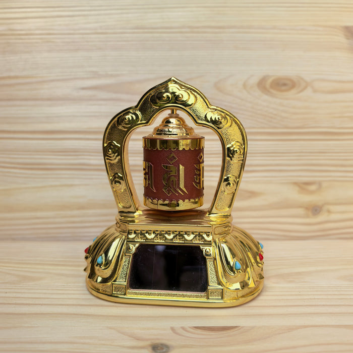 Solar-powered Tibetan Prayer Wheel